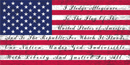 USA Pledge Allegiance  - Bumper Sticker