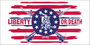 Liberty Or Death Gadsden Rebellious Stripes 1776 Stars Stripes  Bumper Sticker