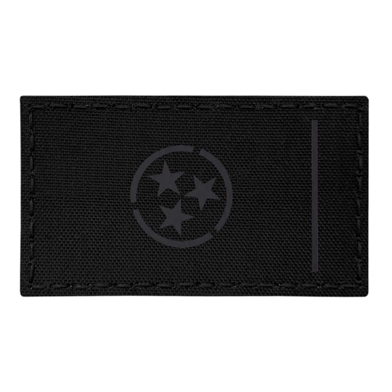 Tennessee Blackout 3x5 Tactical Embroidered 3'X5' Flag Rough Tex® 600D Nylon