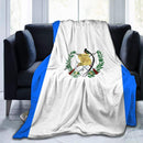 Guatemala Flag Deluxe Polar Fleece Blanket
