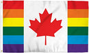 Canada Rainbow 3'X5' Flag ROUGH TEX® 100D Canadian Pride LGBT