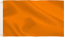 Orange 3'X5' Flag Rough Tex® 100D