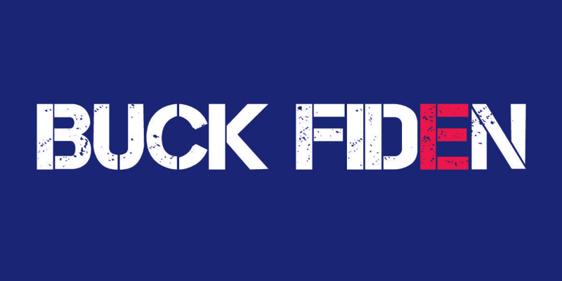 Buck Fiden Bumper Sticker (Fuck Biden G rated) Trump LGB FJB