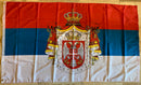 Serbia Royal Flush 1882-1918 3'X5' 3'X5' Flag 100D ROUGH TEX ®