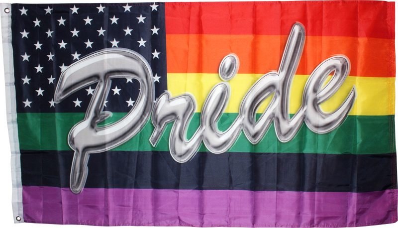 USA American Pride Rainbow 3'X5' Flag ROUGH TEX® 100D