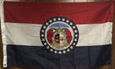 MISSOURI STATE FLAG 3X5 ROUGH TEX 75D