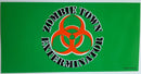 Zombie Town Exterminators Bumper Sticker