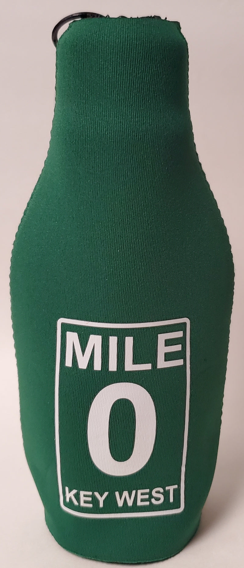 Mile 0 Dark Green Neoprene Bottle Jacket Drink Koozie Rough Tex®