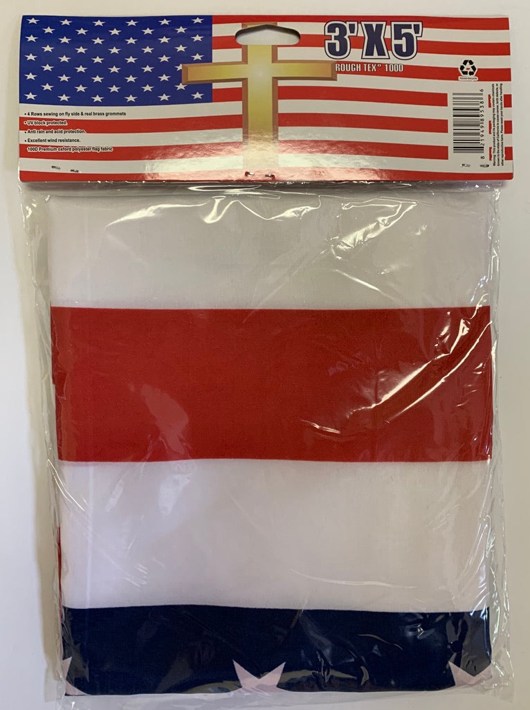 American Christian 3'X5' Flag ROUGH TEX® 100D