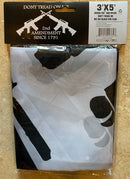 2nd Amendment Since 1789 Don't Tread On Me M4 Black Flag 3'X5' Rough Tex® 68D Nylon