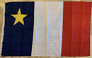 Acadian Flag Tricolor Rough Tex ® 3'x5' 100D Flags