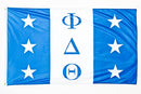 PHI DELTA THETA FLAG 3'X5' Flag- Rough Tex ®100D