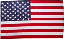 ECONOMY USA Polyester Flags Multiple Sizes- 12"X18 2'X3 3'X5 4'X6 5'X8' American