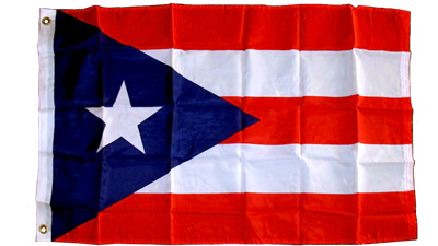Puerto Rico 3x5ft Flag Poly