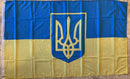 3'X5' Ukraine Trident Flag 100D Rough Tex ®