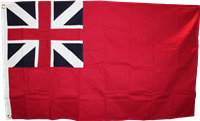British Red Ensign 3'X5' Historical Cotton Flag