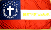 31st Alabama Infantry 3'x5' Cotton Flag