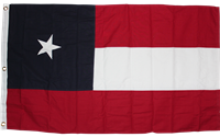 Texas 5th Infantry Nylon EMBROIDERED 3'X5' Flag ROUGH TEX® 600D 2-PLY
