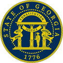 Old Georgia Flag 6'x10' 600D