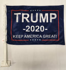 Trump 2020 Keep America Great KAG Blue  - 12''X18'' Car Flag