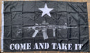 Come And Take It 4'X6' Flag Rough Tex® 100D M4