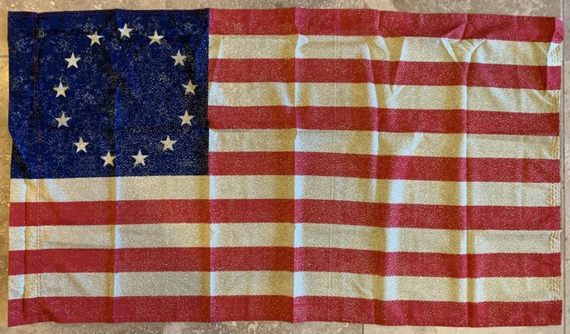Vintage Betsy Ross Flag With Sleeve 24"X48" -  Rough Tex® 100D