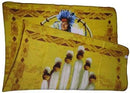 Native American Chief Deluxe Polar Fleece Blanket