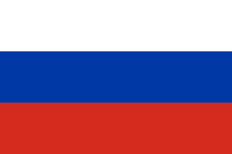 Russia 3x5ft Nylon 150D Flag