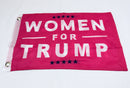 Women For Trump Double Sided Flag- 12''x18''  Rough Tex®