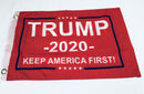 Trump 2020 Keep America First KAF Red Double Sided Flag- 12''X18'' Rough Tex®