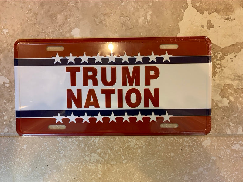 Trump Nation- License Plate