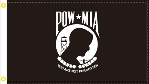 POW MIA 3'X5' Flag Rough Tex® 68D Nylon