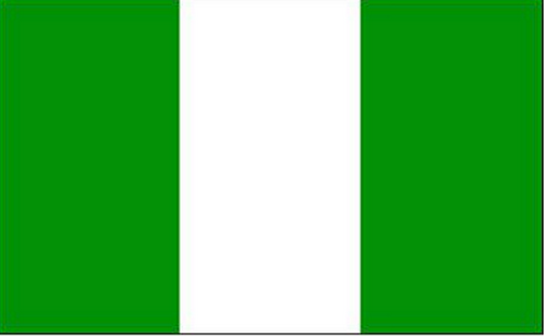 NIGERIA 3'X5' Flag Rough Tex® 68D Nylon