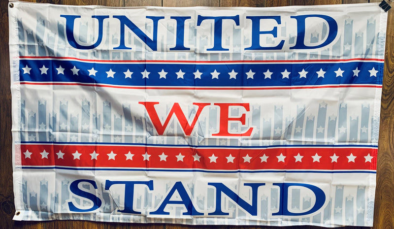 United We Stand 3'x5' Flag ROUGH TEX® 68D Nylon