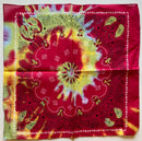 Collection One Assorted Fashion Bandana Head Wrap In Various Patterns And Designs 100% Cotton 22"X22"