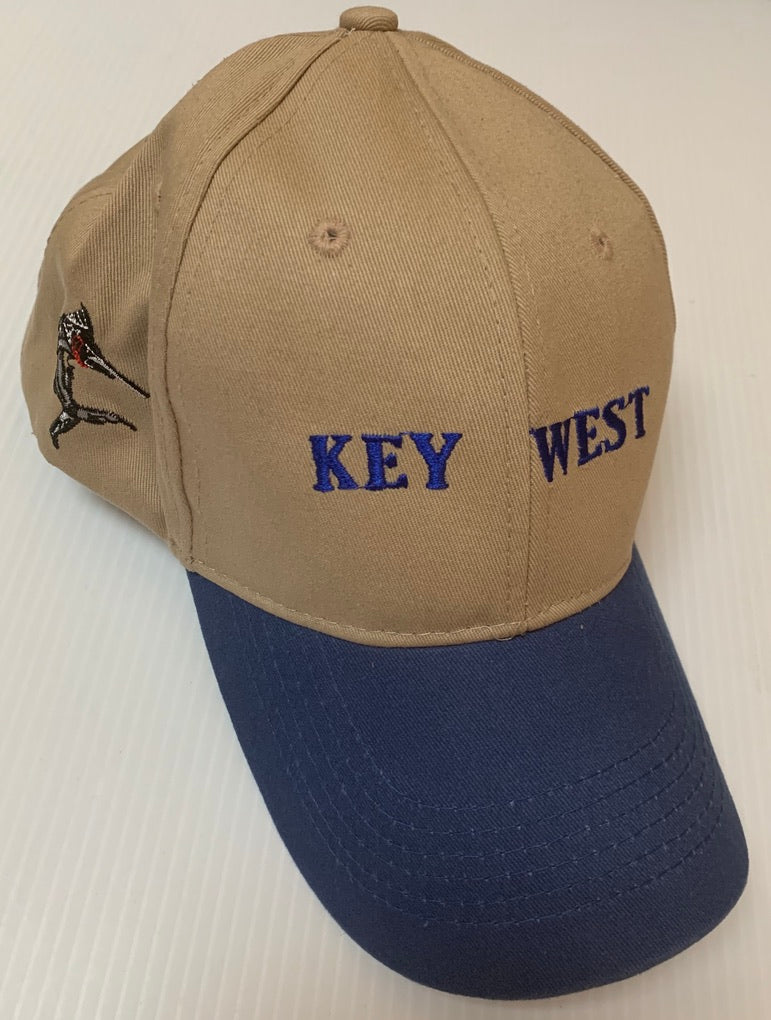 Key West Marlin Washed Blue Brim - Cap