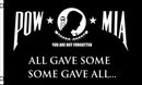 POW MIA All Gave Some Some Gave All Double Sided 3'X5' Flag Rough Tex ® 100D