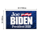 Biden President 2020 Democratic Presidential Blue And Red Single Sided Flag 3'X5' Rough Tex® 100D