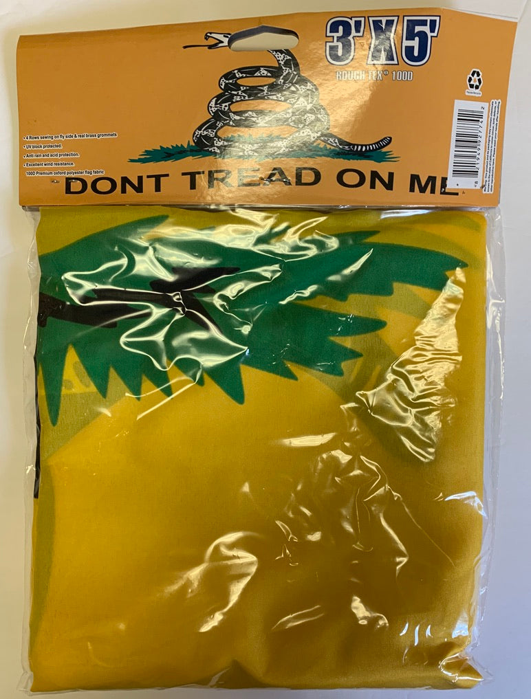 Gadsden XXL Snake Design 3'X5' Flag Rough Tex® 100D