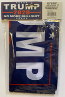 Trump 2020 No More Bullshit 12"X18" Boat Double Sided Flag With Grommets Rough Tex ® 68D Nylon XS