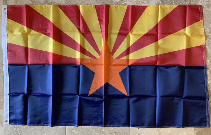 Arizona Flag 3'X5' Rough Tex® 150D Nylon