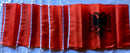 Albania 12' Foot Long Bunting String Flag - Rough Tex ®100D
