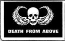 Airborne Death From Above 3'X5' Flag Rough Tex® 100D
