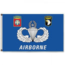 Airborne 3'X5' Flag Rough Tex® Super Polyester 82nd 101st