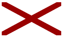 Alabama 3'x5' Embroidered Flag ROUGH TEX® Cotton