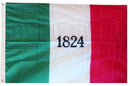 Alamo 1824 2'x3' Embroidered Flag ROUGH TEX® 600D