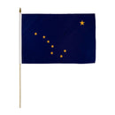 Alaska Stick Flags - 12''x18'' Rough Tex ®68D
