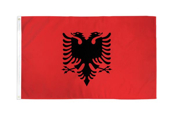 Albania 3'X5' Country Flag ROUGH TEX® 68D Nylon