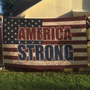 America Strong USA 3'X5' Flag ROUGH TEX® 100D