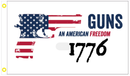 American Freedom Since 1776 USA 3'X5' Flag ROUGH TEX® 100D